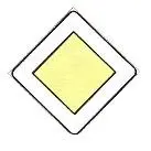 Lebanese road-sign image from the trainer question bank.